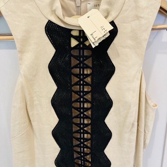 NWT Artelier Nicole Miller linen dress - Picture 2 of 7